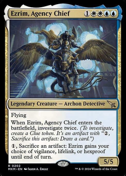 Ezrim, Agency Chief (Rare)