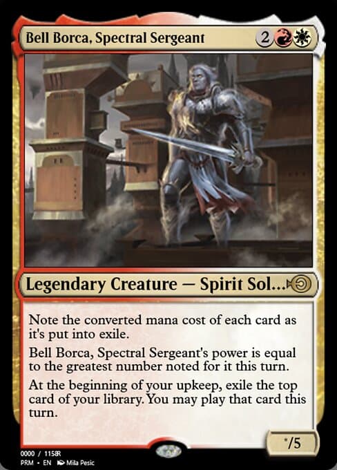 Bell Borca, Spectral Sergeant from Magic Online Promos (Rare)