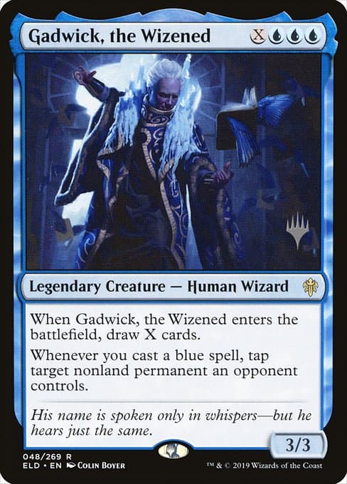 Gadwick, the Wizened from Throne of Eldraine Promos (Rare)