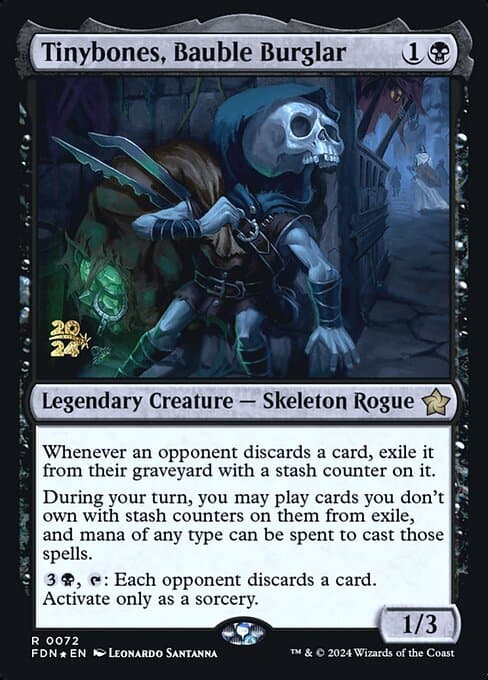 Tinybones, Bauble Burglar from Foundations Promos (Rare)