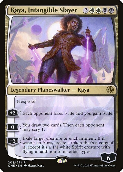 Kaya, Intangible Slayer from Phyrexia: All Will Be One (Rare)
