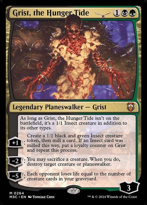 Grist, the Hunger Tide from Modern Horizons 3 Commander (Mythic)