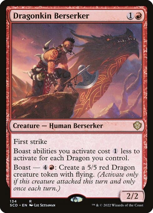 Dragonkin Berserker from Starter Commander Decks (Rare)