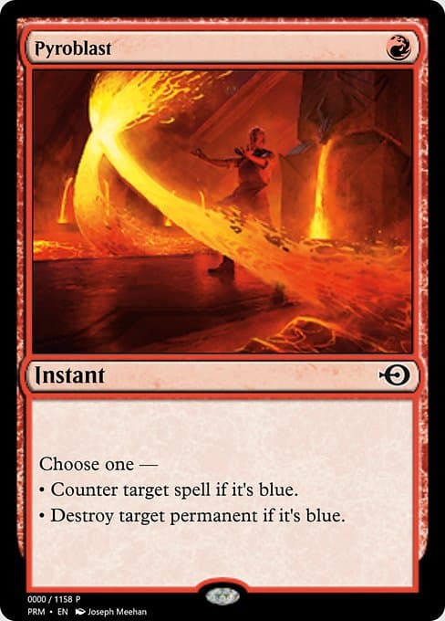 Pyroblast from Magic Online Promos (Common)