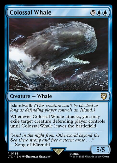 Colossal Whale from Tales of Middle-earth Commander (Rare)