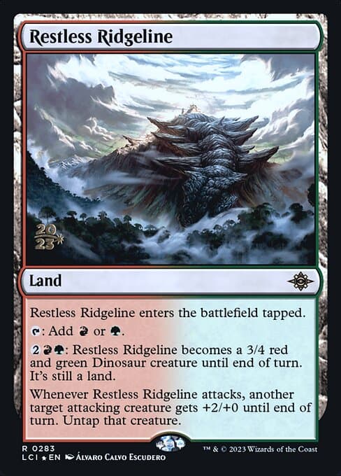 Restless Ridgeline from The Lost Caverns of Ixalan Promos (Rare)