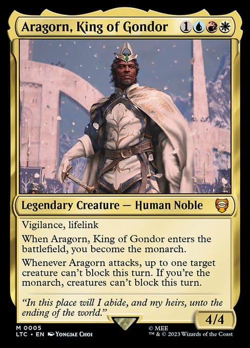 Aragorn, King of Gondor (Mythic)