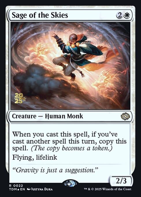 Sage of the Skies from Tarkir: Dragonstorm Promos (Rare)