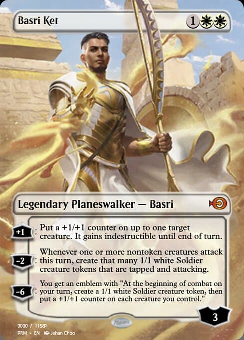 Basri Ket from Magic Online Promos (Mythic)