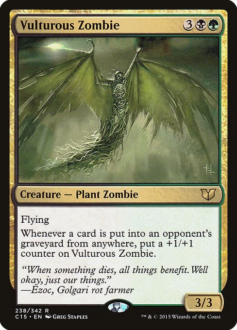 Vulturous Zombie from Commander 2015 (Rare)