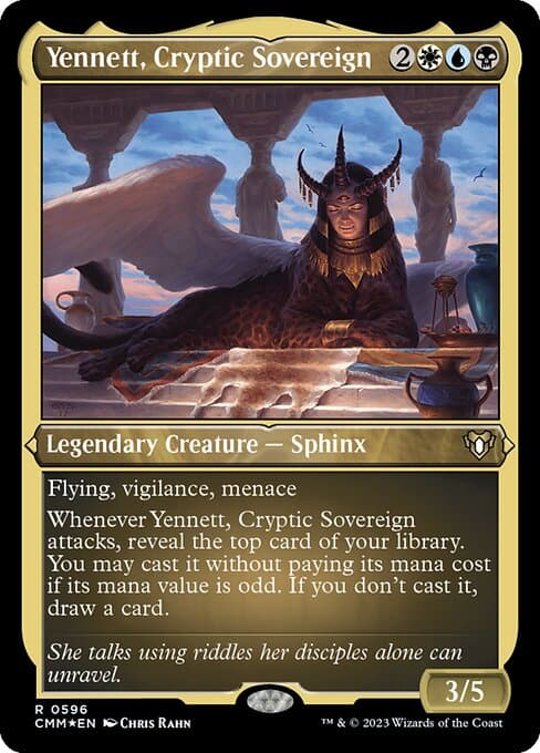 Yennett, Cryptic Sovereign from Commander Masters (Rare)