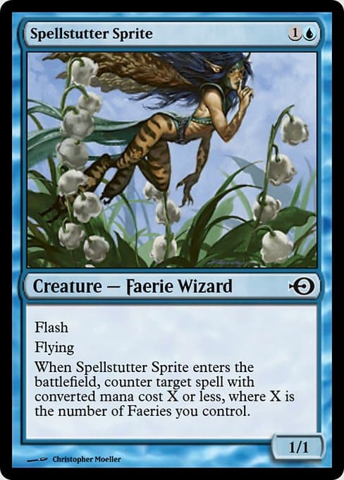 Spellstutter Sprite from Magic Online Promos (Common)