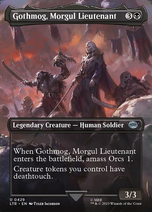 Gothmog, Morgul Lieutenant from The Lord of the Rings: Tales of Middle-earth (Uncommon)
