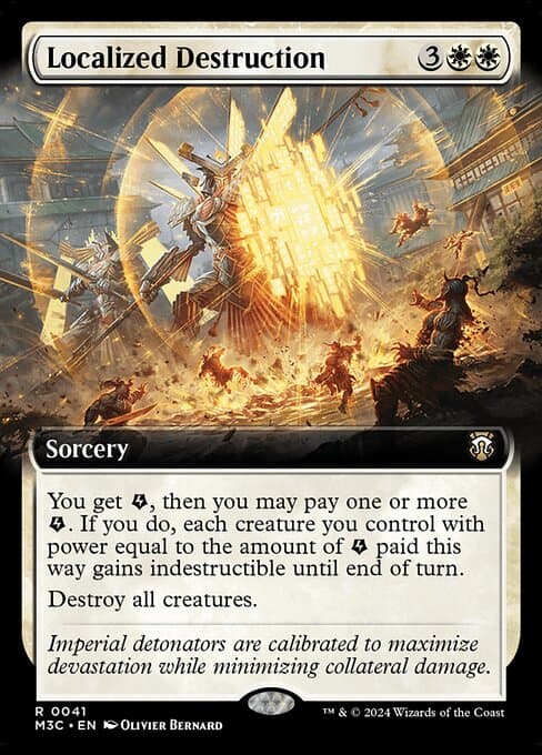 Localized Destruction from Modern Horizons 3 Commander (Rare)