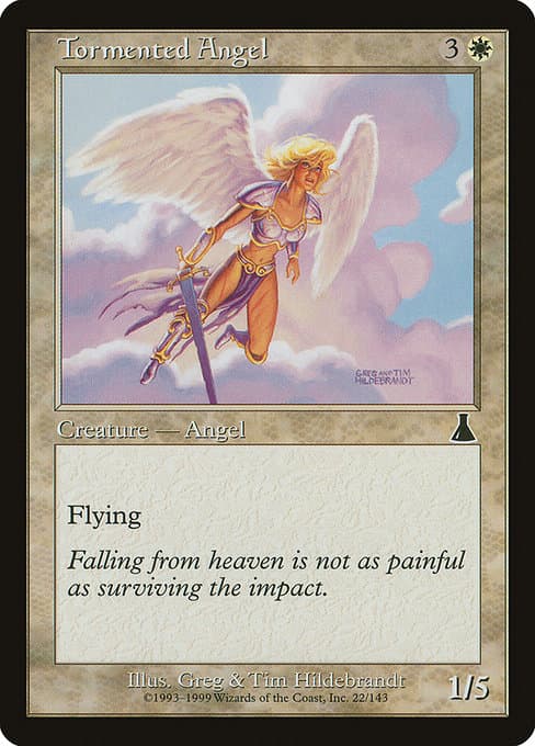 Tormented Angel from Urza's Destiny (Common)