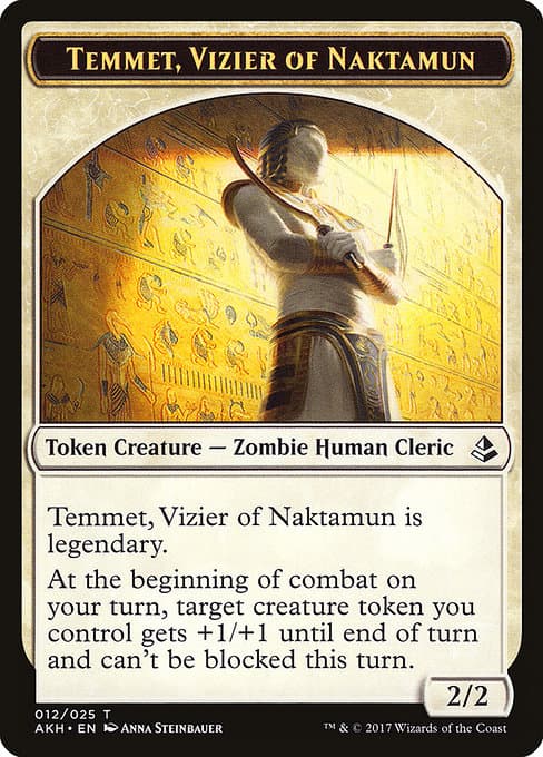 Temmet, Vizier of Naktamun (Common)