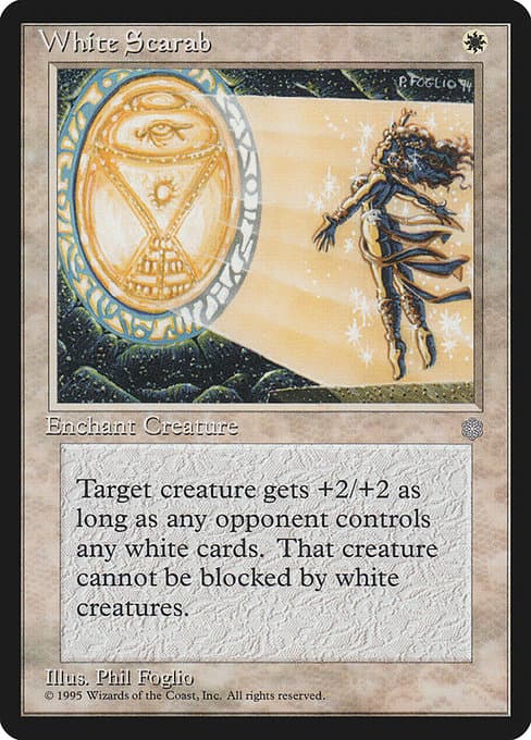 White Scarab from Ice Age (Uncommon)