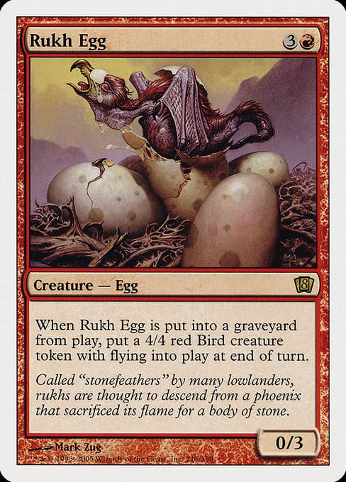 Rukh Egg from Eighth Edition (Rare)