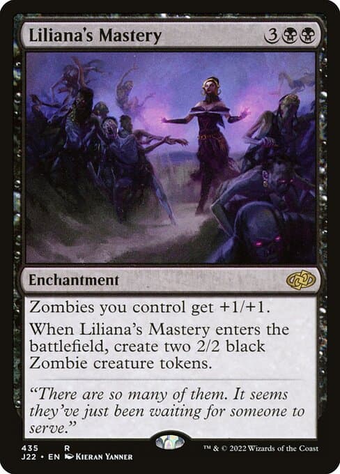 Liliana's Mastery from Jumpstart 2022 (Rare)