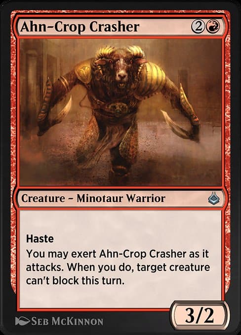 Ahn-Crop Crasher from Amonkhet Remastered (Uncommon)