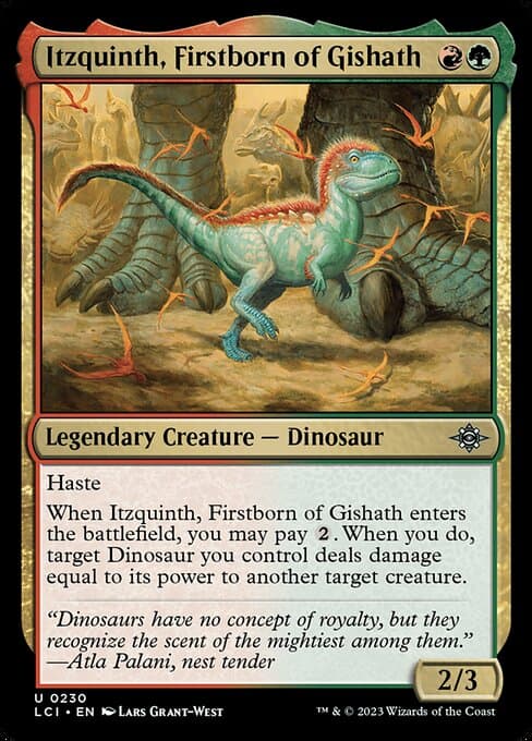 Itzquinth, Firstborn of Gishath (Uncommon)