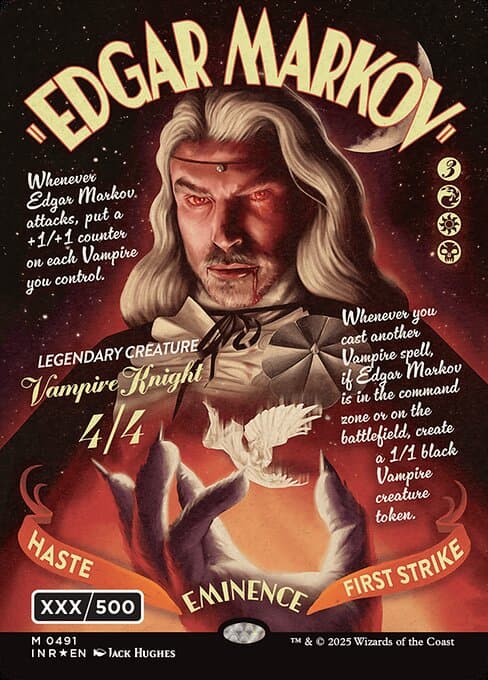 Edgar Markov from Innistrad Remastered (Mythic)