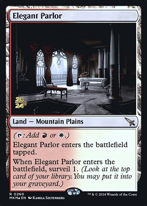 Elegant Parlor from Murders at Karlov Manor Promos (Rare)