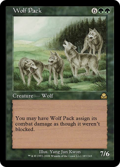 Wolf Pack from Masters Edition II (Rare)