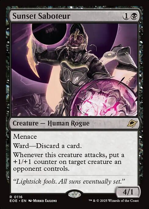 Sunset Saboteur (Rare)