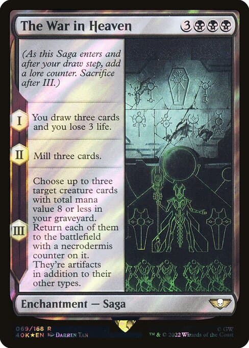 The War in Heaven from Warhammer 40,000 Commander (Rare)