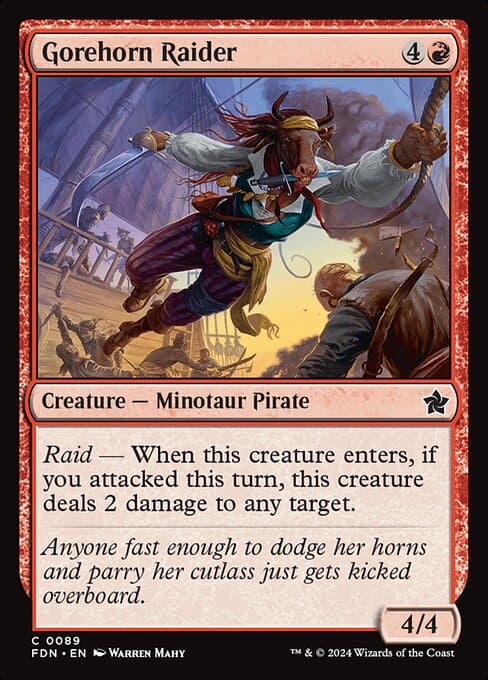 Gorehorn Raider (Common)