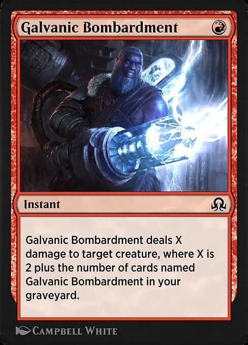 Galvanic Bombardment from Shadows over Innistrad Remastered (Common)