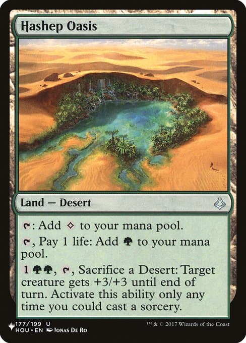 Hashep Oasis from The List (Uncommon)
