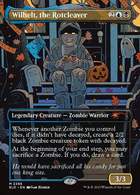 Wilhelt, the Rotcleaver from Secret Lair Drop (Mythic)