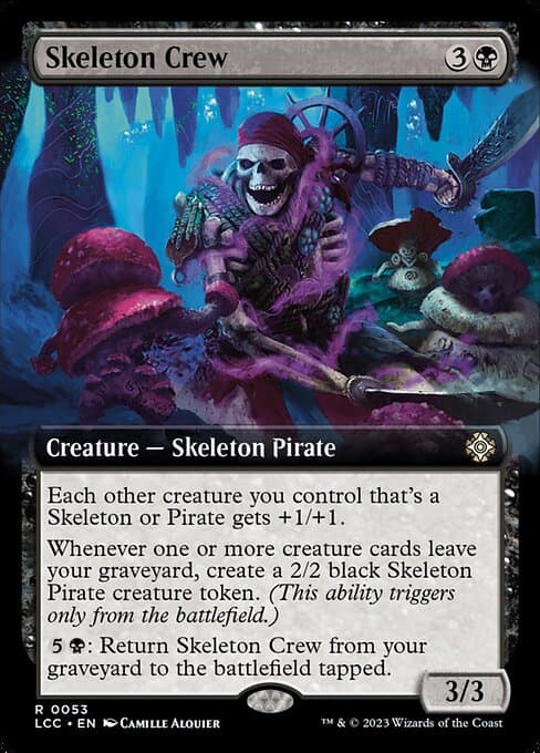 Skeleton Crew from The Lost Caverns of Ixalan Commander (Rare)