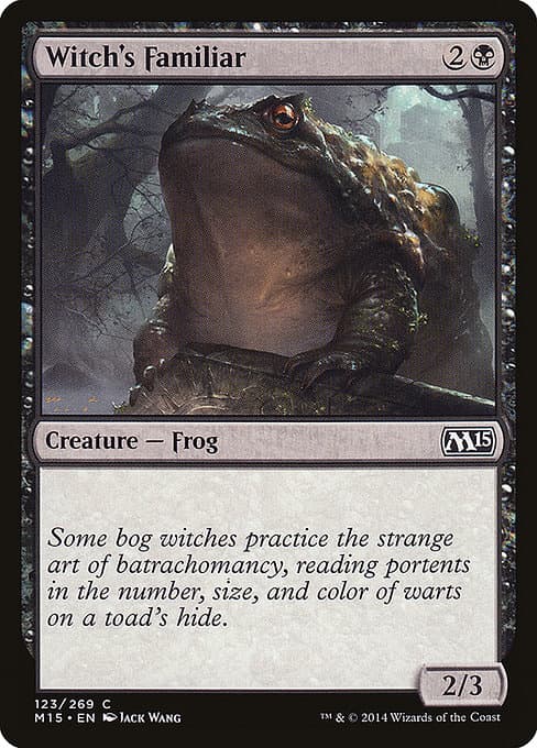 Witch's Familiar from Magic 2015 (Common)