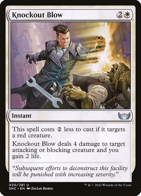 Knockout Blow (Uncommon)