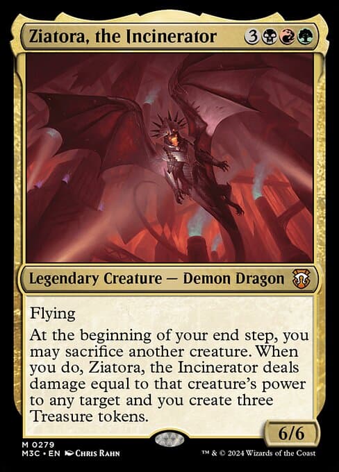 Ziatora, the Incinerator from Modern Horizons 3 Commander (Mythic)