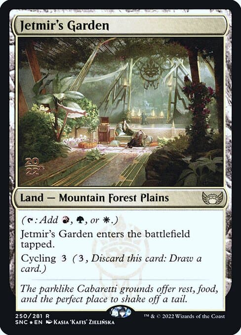 Jetmir's Garden from Streets of New Capenna Promos (Rare)