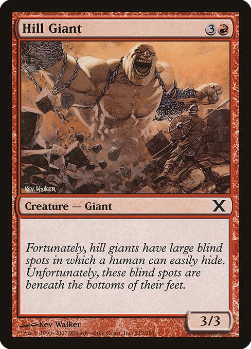 Hill Giant from Tenth Edition (Common)