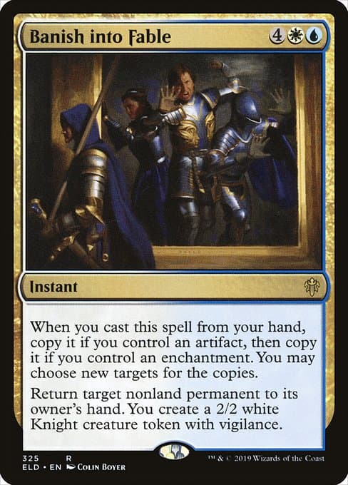 Banish into Fable from Throne of Eldraine (Rare)