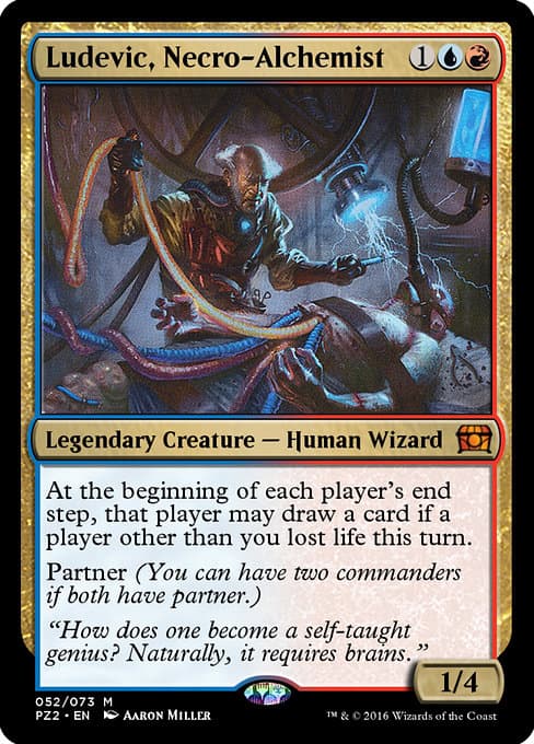 Ludevic, Necro-Alchemist from Treasure Chest (Mythic)