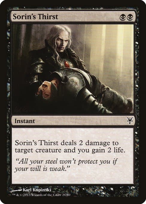 Sorin's Thirst (Common)