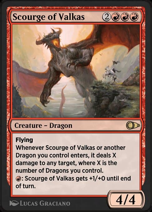 Scourge of Valkas from Pioneer Masters (Rare)