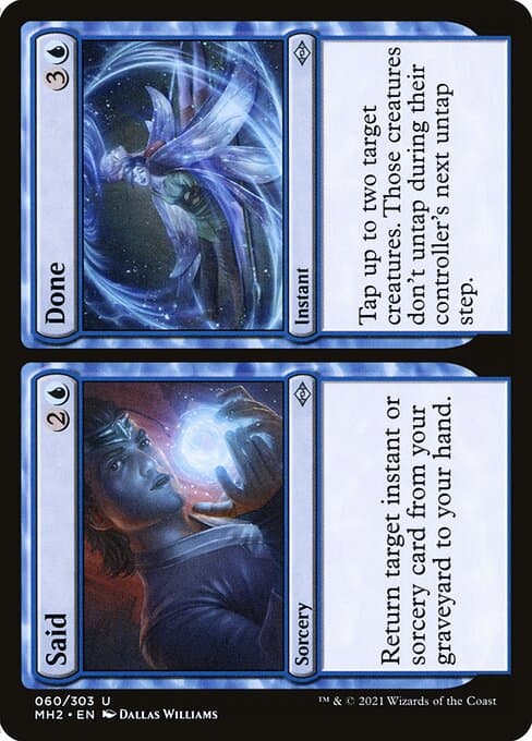 Said // Done from Modern Horizons 2 (Uncommon)