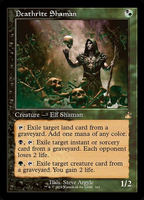 Deathrite Shaman from Ravnica Remastered (Rare)