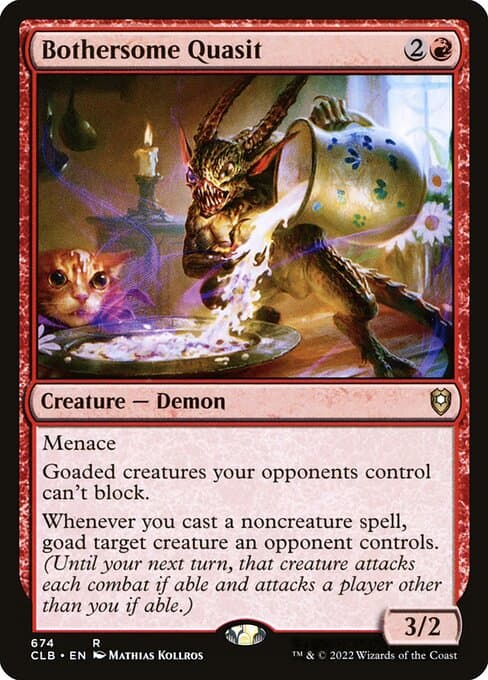 Bothersome Quasit from Commander Legends: Battle for Baldur's Gate (Rare)