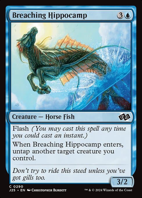 Breaching Hippocamp from Foundations Jumpstart (Common)