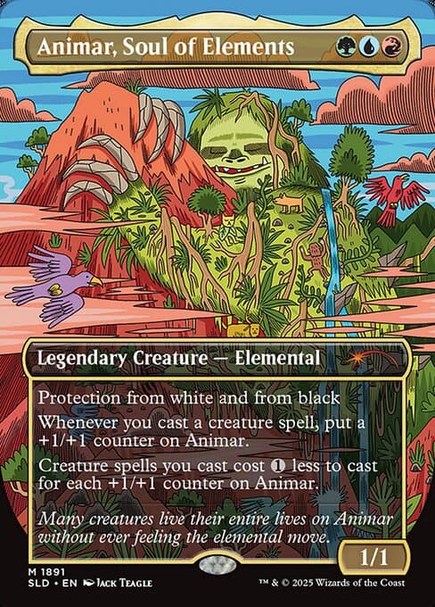 Animar, Soul of Elements from Secret Lair Drop (Mythic)
