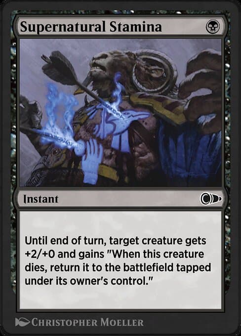 Supernatural Stamina from Pioneer Masters (Common)